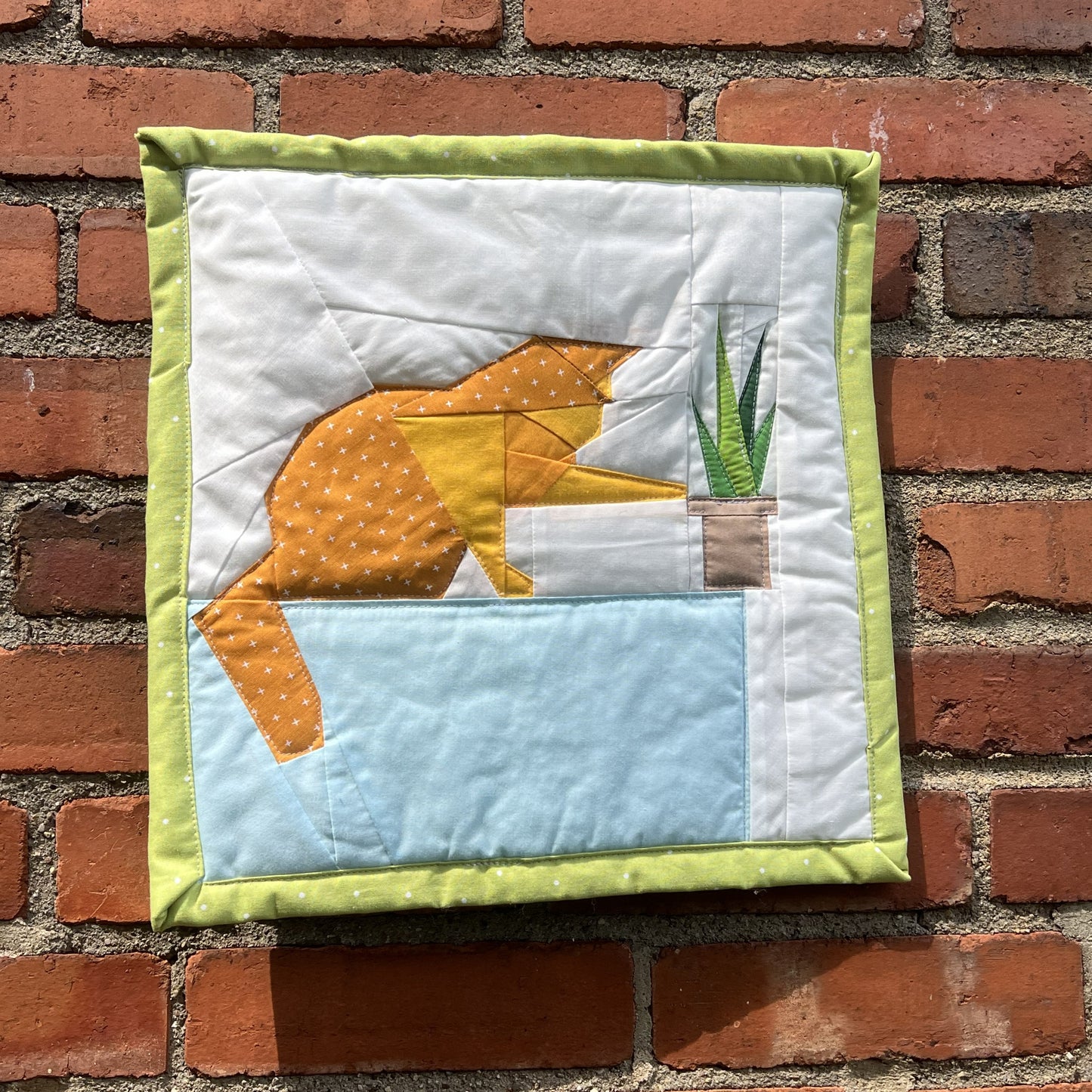 Counter Cleaner Cat Wall Hanging