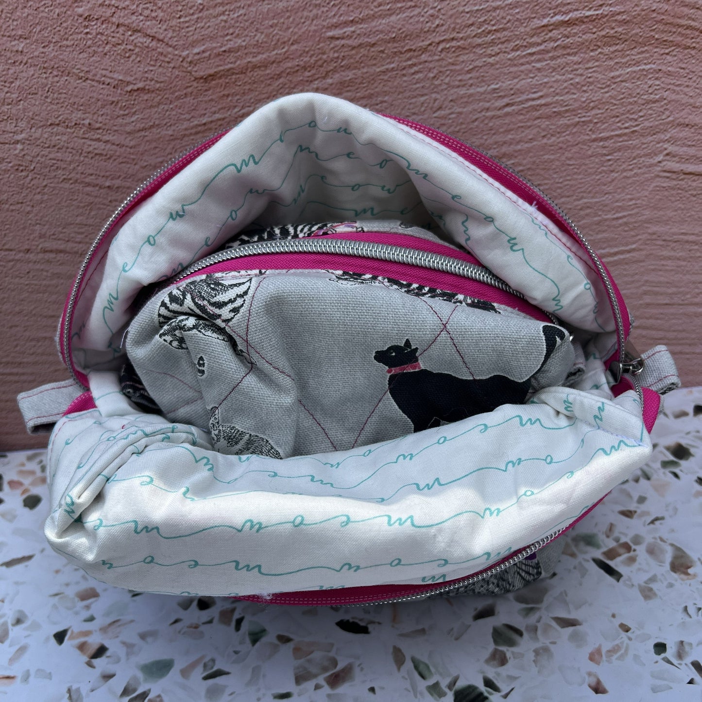 Quilted Travel Pouch Set