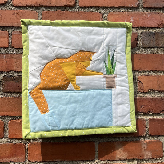 Counter Cleaner Cat Wall Hanging
