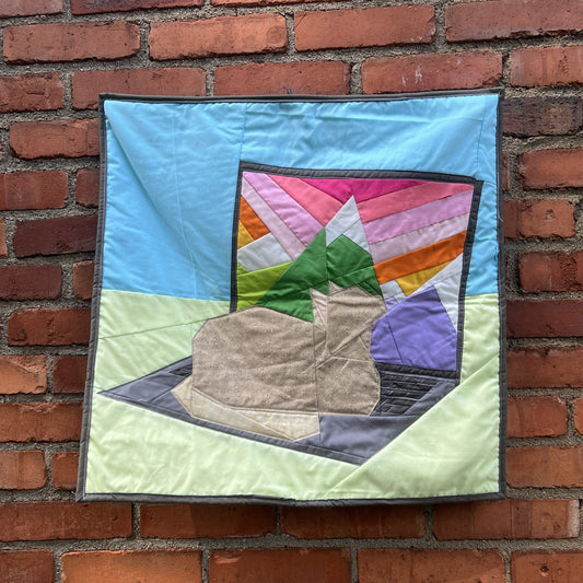 'Tech Support' Quilted Wall Hanging